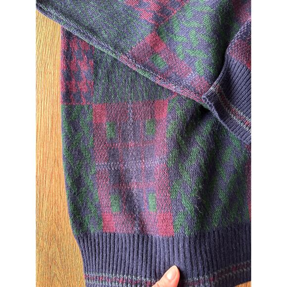 Florence Tricot Vtg 90's Wool Blend Sweater Size XLarge - Picture 3 of 6